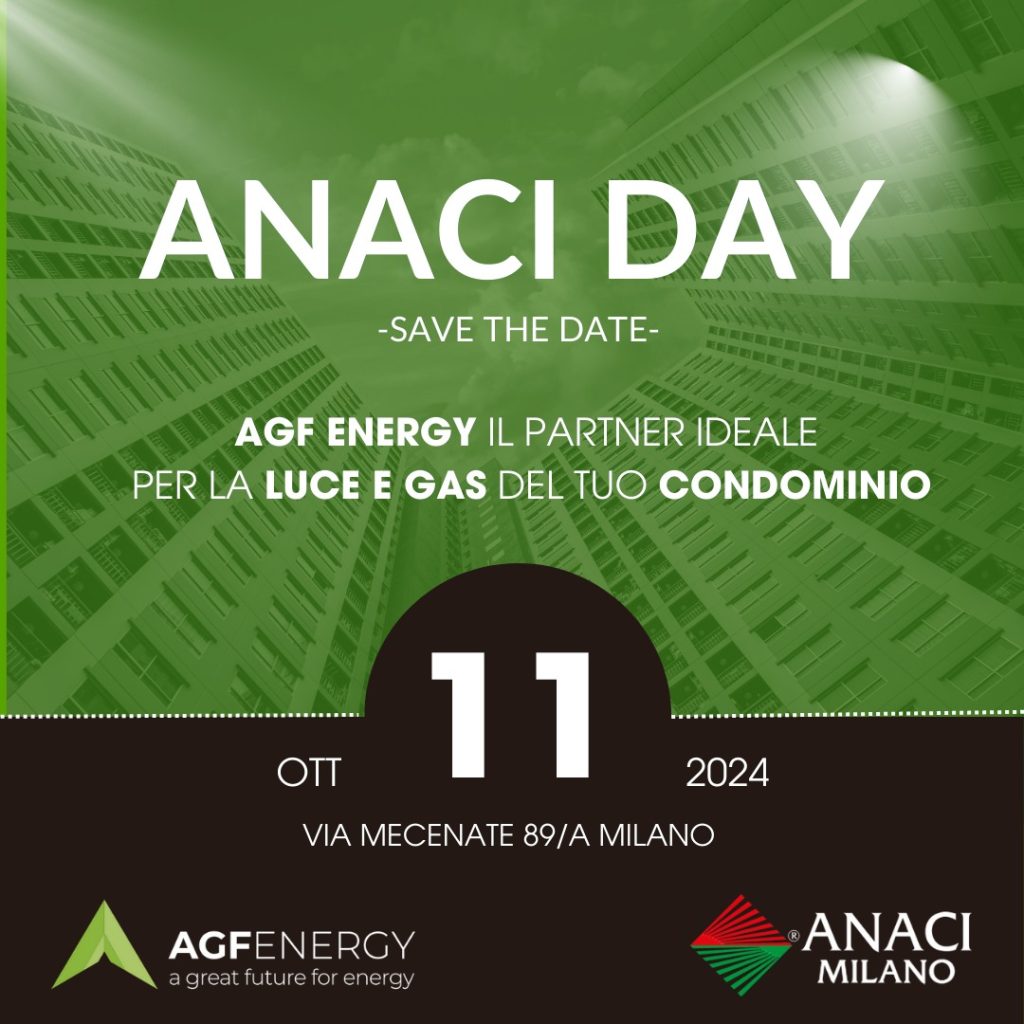 AGF ENERGY torna ad ANACI DAY Milano 2024 AGF Energy